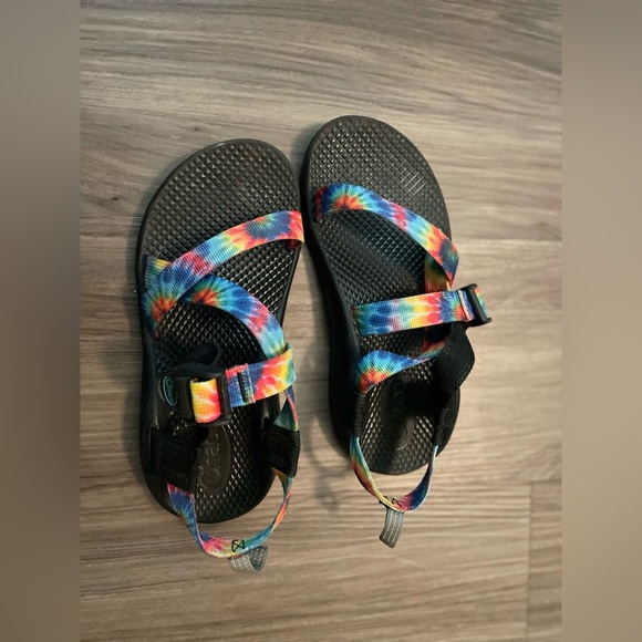 Chaco Z/1 eco thread sandal kids tie dye size 3 - Picture 5 of 7